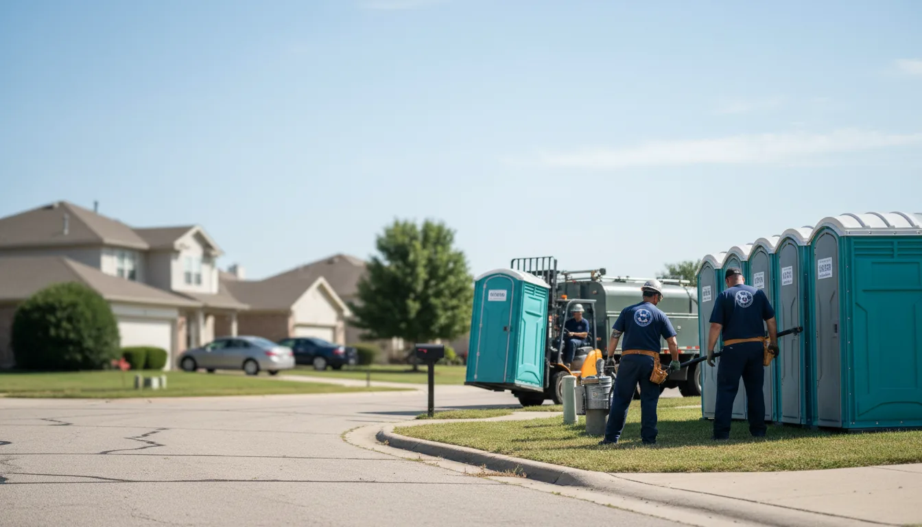 Porta Potty Rental in Hurricane Mills, TN near me